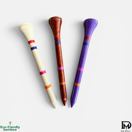 The Tee Box – 30 Bamboo Tees - DM Golf