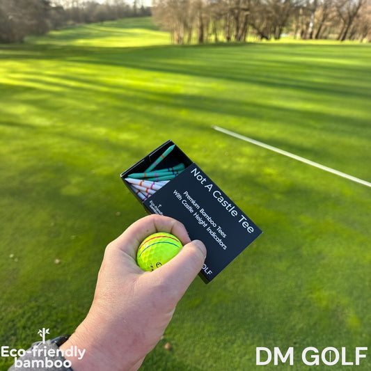 Not A Castle Tee Mixed Box – 30 Bamboo Tees DM Golf - DM Golf