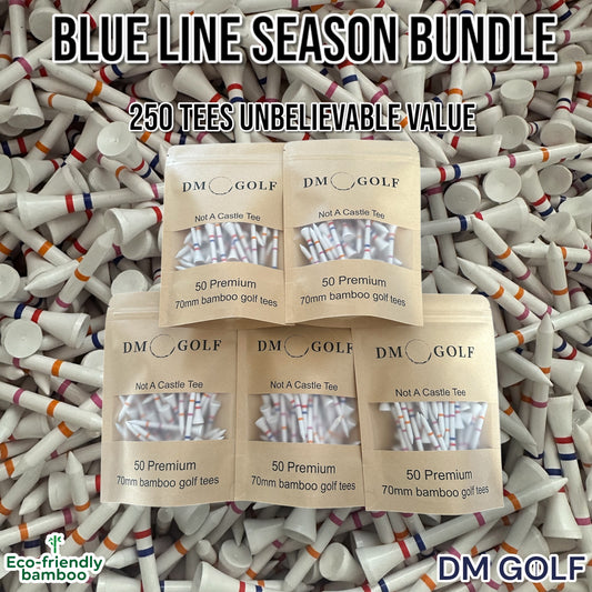 Season Bundle - With Blue - 250 Tees - DM Golf