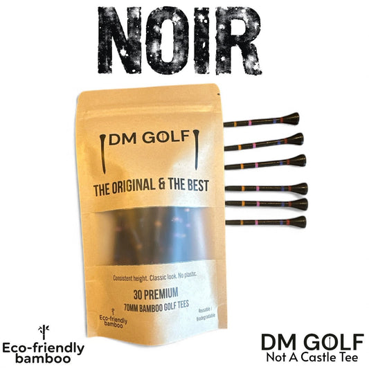 The Colour Cartel — 120 Premium Bamboo Golf Tees - DM Golf