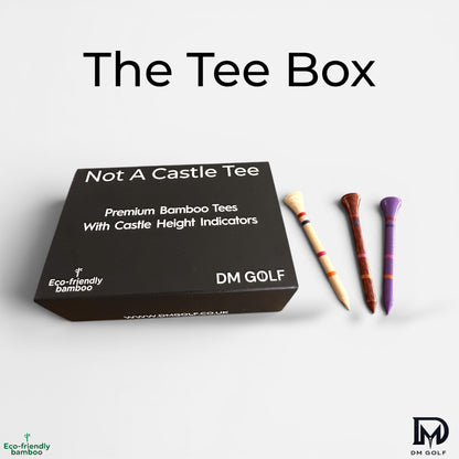 The Tee Box – 30 Bamboo Tees - DM Golf