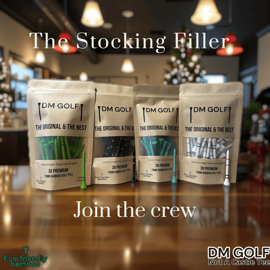 The Colour Cartel — 120 Premium Bamboo Golf Tees - DM Golf