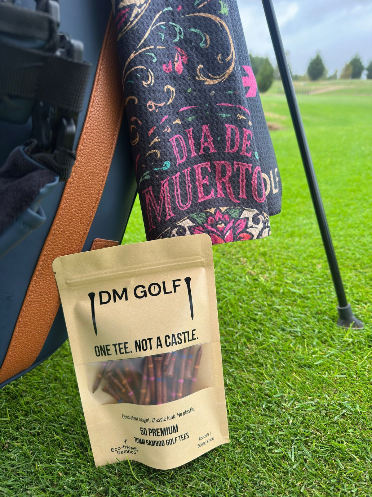 Who’s Your Caddy? — Towel + 100 Tee Bundle - DM Golf